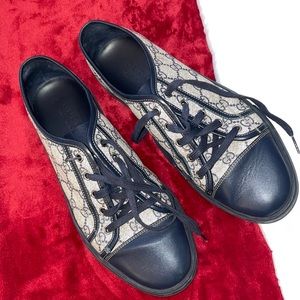Authentic gucci men’s low top sneakers